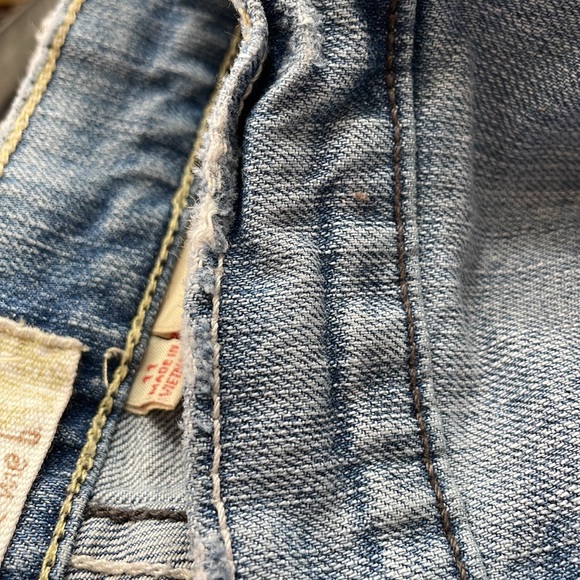 Bongo Let Me B Vintage Jeans Size 11 Light Wash - Picture 11 of 11